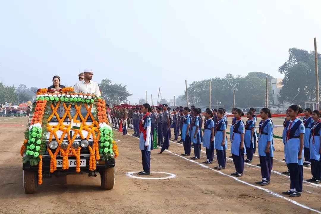 77वें गणतंत्र दिवस पर अरवल गांधी मैदान में भव्य झंडोत्तोलन और सांस्कृतिक कार्यक्रम
